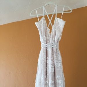 (NWT) Casual Bridal Maxi Dress